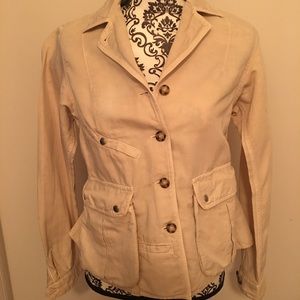 Prada cotton/linen blend jacket size 8